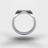 Glamorous Geometrical Ring - Silver