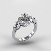 Personalized Single Stone Ring