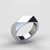 Exquisite Geometrical Ring - Silver