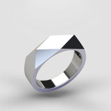 Exquisite Geometrical Ring - Silver