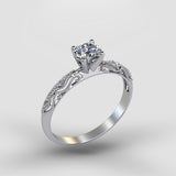 Artistic Diamond Style Ring