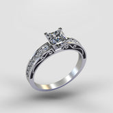 Vintage Diamond Style Ring