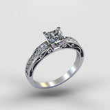 Vintage Diamond Style Ring