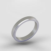 Hoop Band Ring - Silver