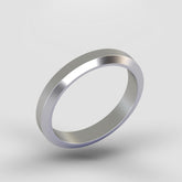 Band Wedding Ring - Silver