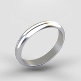 Simple Wedding Ring - Silver