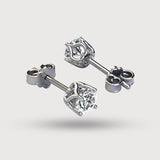 Silver Zirconia Stud