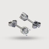 Solid Platinum Stud
