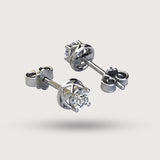 Moissanite Stud