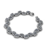 RegalRadiance Tennis Bracelet - Lahoriyaan