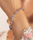 LuxeLegacy Tennis bracelet - Lahoriyaan