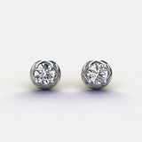 Moissanite Stud