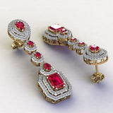 Barg-e-Bahar Long Earring