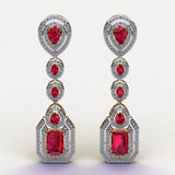 Barg-e-Bahar Long Earring