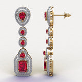 Barg-e-Bahar Long Earring