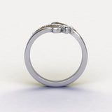 StellarSpiral Eternity Name Ring (Embossed) - Lahoriyaan