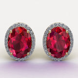 Amrapali-Aura Earring (Ruby)