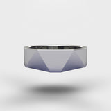 Glamorous Geometrical Ring - Silver
