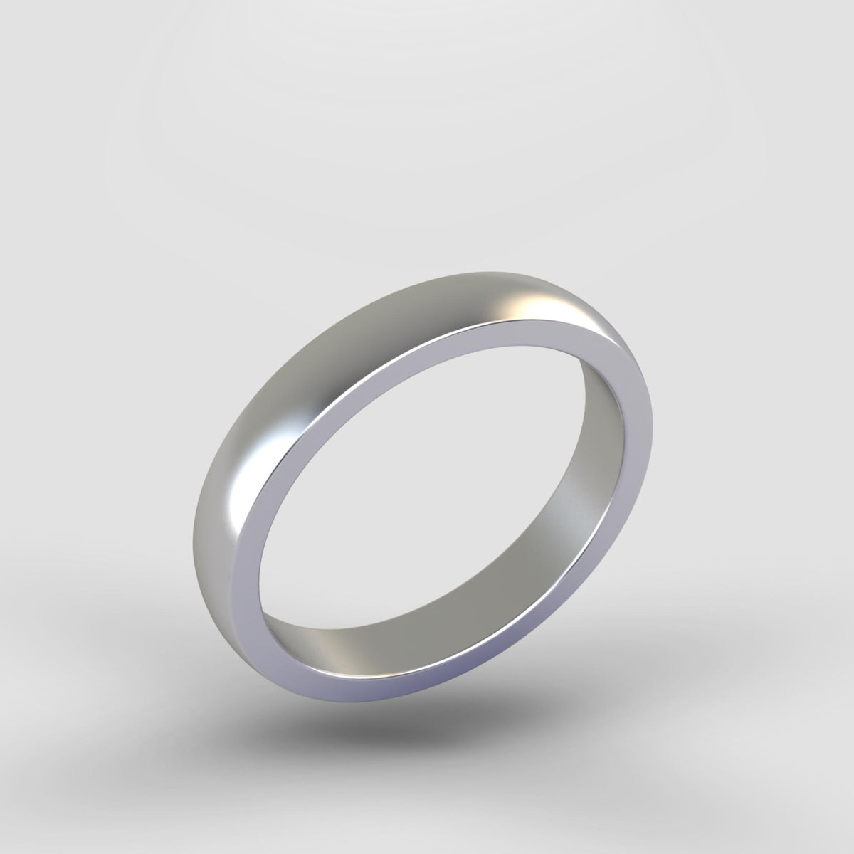 Wedding Band Ring - Silver