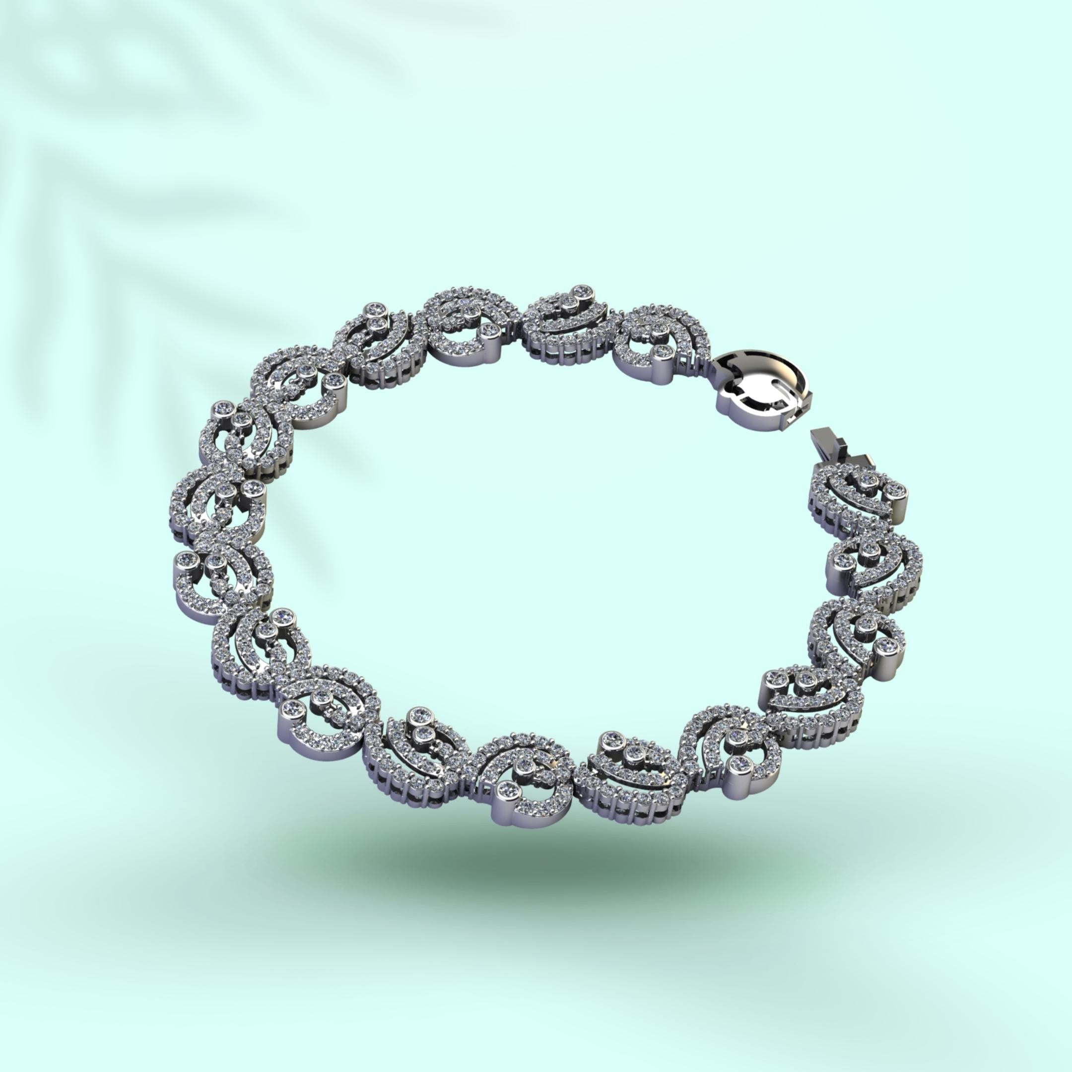 Tennis Bracelet - Silver