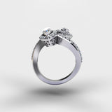 Marquise Cut Classic Ring - Silver