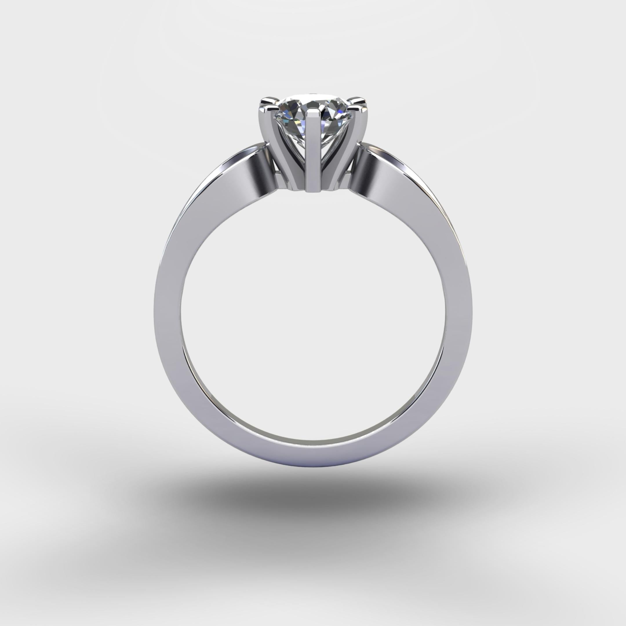 Solitaire Single Stone Ring