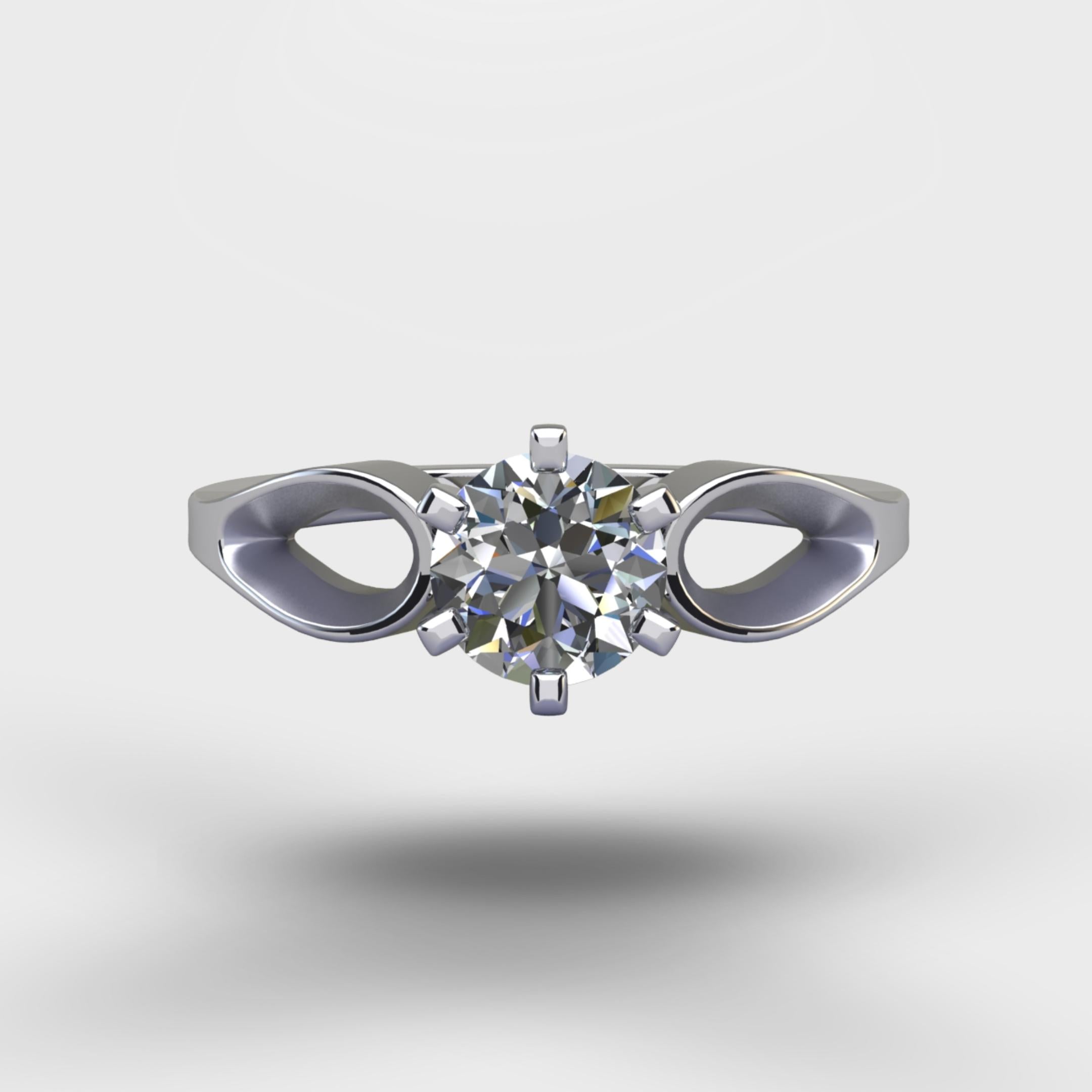 Solitaire Single Stone Ring