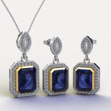 Opulent Odyssey Locket set - Lahoriyaan