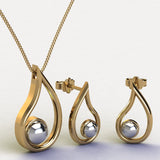 Droplet Dream Locket set