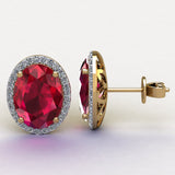 Amrapali-Aura Earring (Ruby)